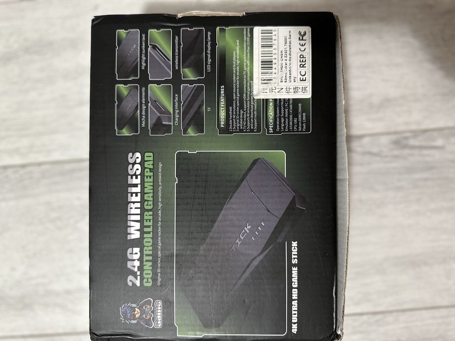 Ретро ігрова приставка, консоль 4K HD вихід 2,4G