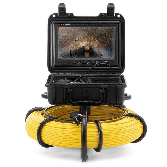 Kamera kanalizacyjna VEVOR 120M ekran 23CM 720P IP68