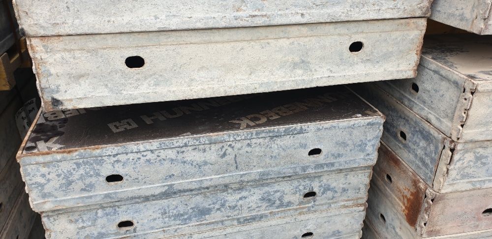 Szalunki ścienne Rasto Hunnebeck, nowa sklejka zestaw 450m2, leasing