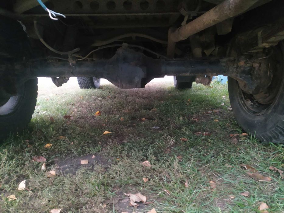 Уаз 469 на дисках мосты военные