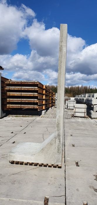 Mur oporowy typu L, mury oporowe elki 250x100 prefabrykat muru