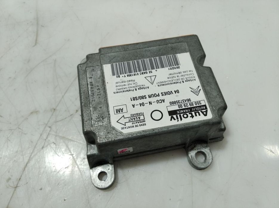 Centralina De Airbag Citroen Saxo