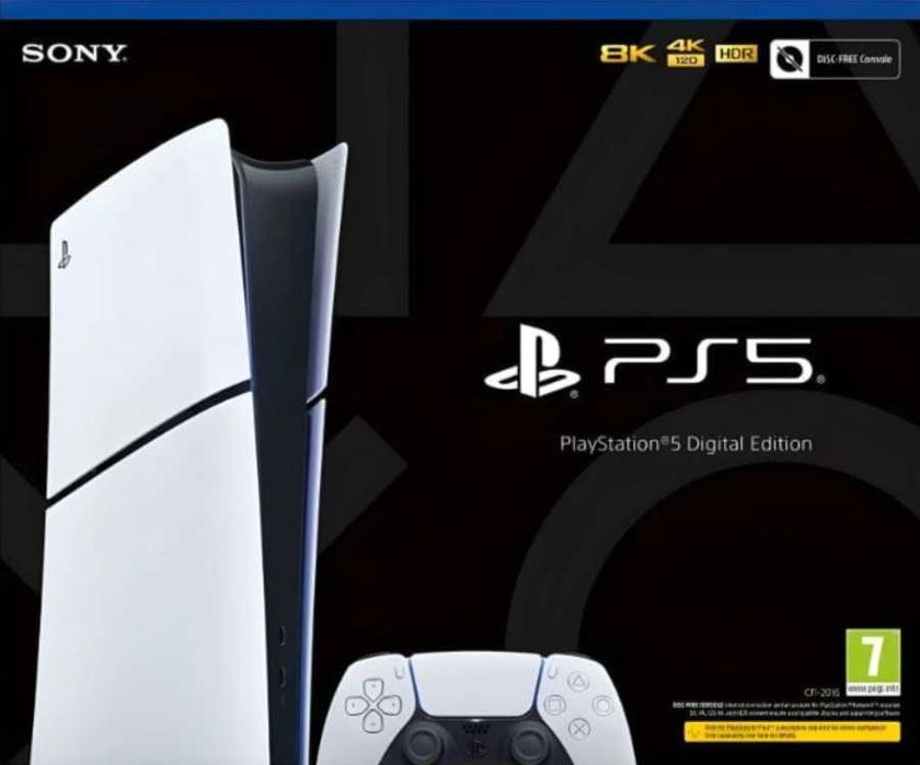 PlayStation 5 Digital 1TB NOVA / SELADA / EM CAIXA / 3 Anos Garantia