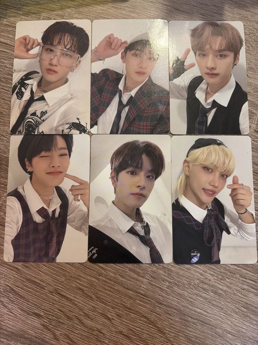 Оригінальні картки Stray kids з альбомів