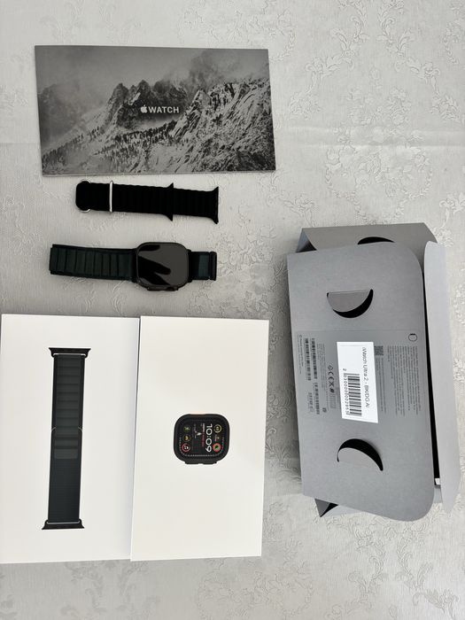 Apple Watch Ultra 2 com fatura