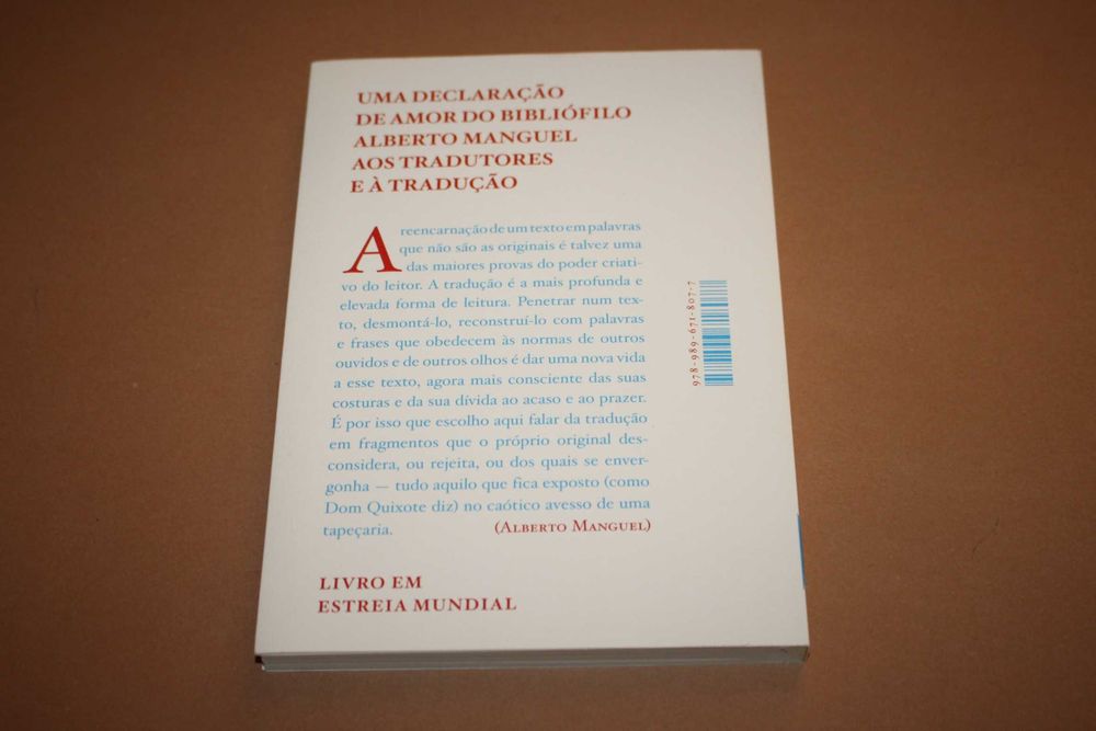 O Avesso da Tapeçaria de Alberto Manguel