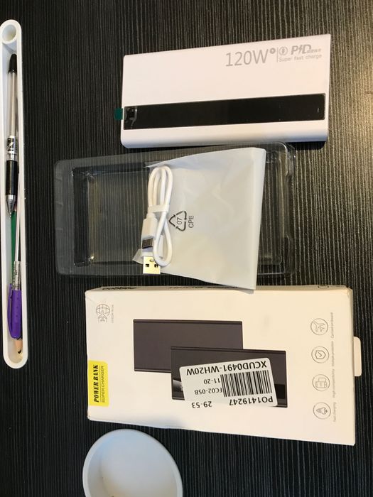 Power Bank павербанк зарядка для телефона 120W