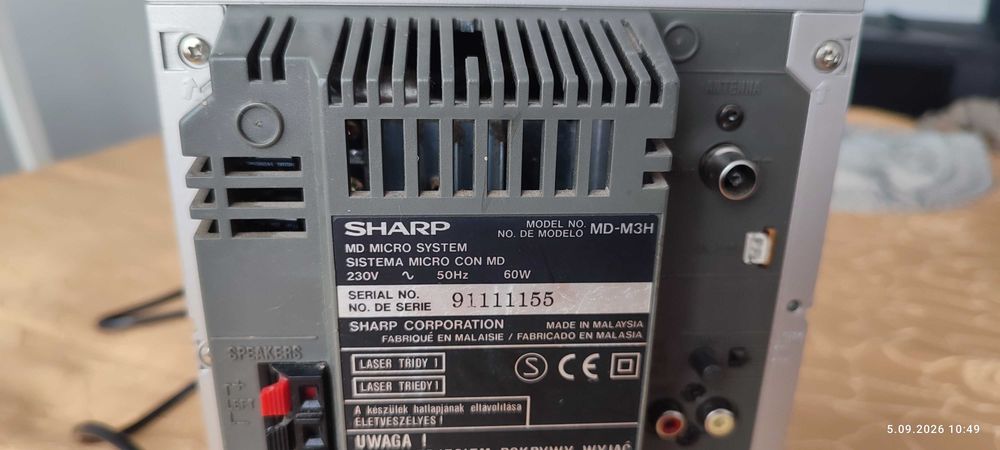 Wieża Sharp MD-M3H