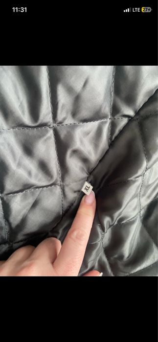 Parka kurtka zimowa  futro naturalne xl