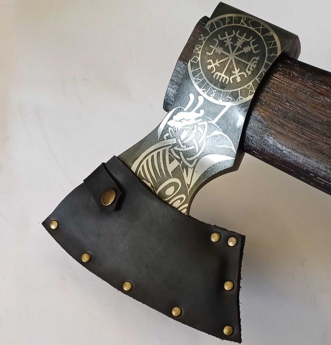 Сокира ручної роботи Драккар TR31 Топор ручной работы на подарок