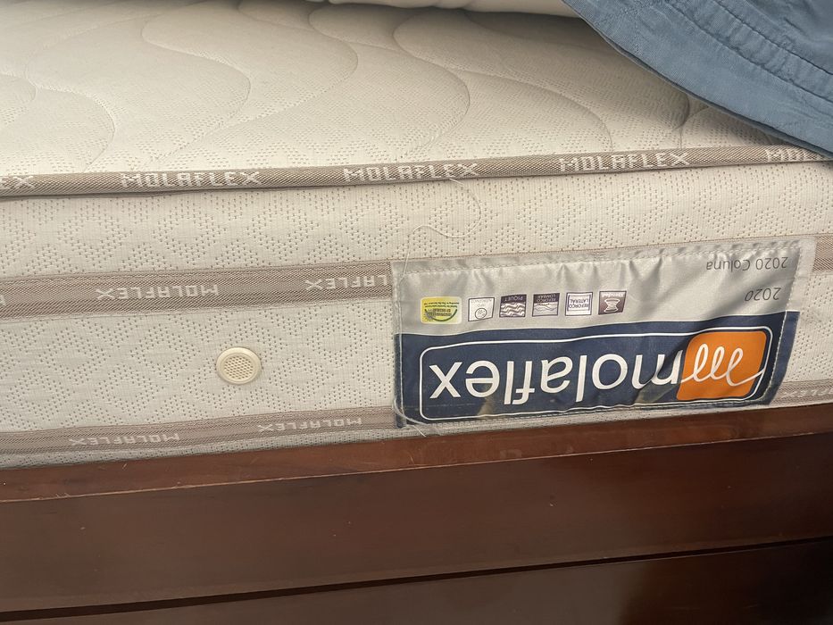 Cama + (novo) colchão