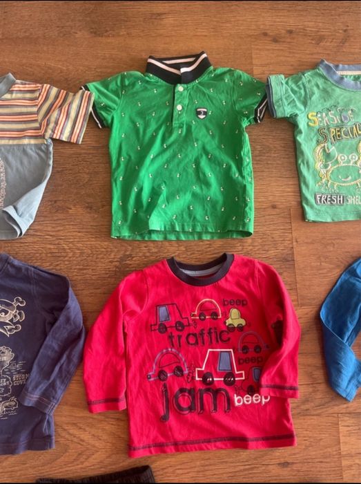 zestaw ubranek dla chłopca 86-98