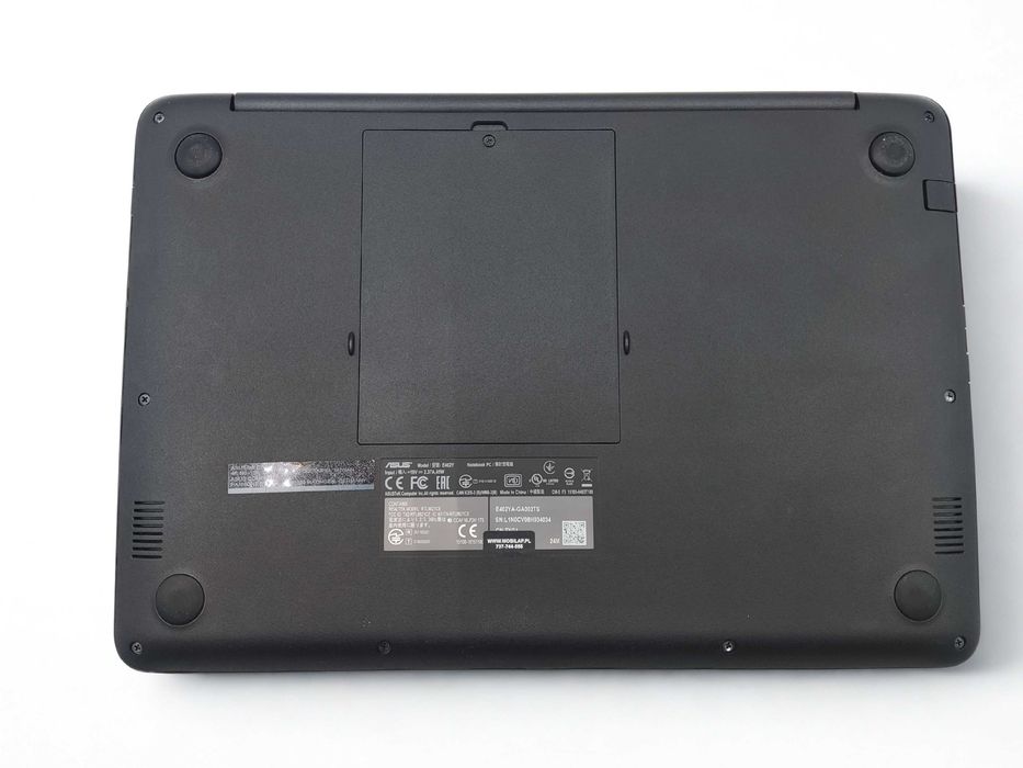 Laptop Używany ASUS E402Y AMD 14 HD 4GB 64 SSD + 320HDD Win10 Gw FV