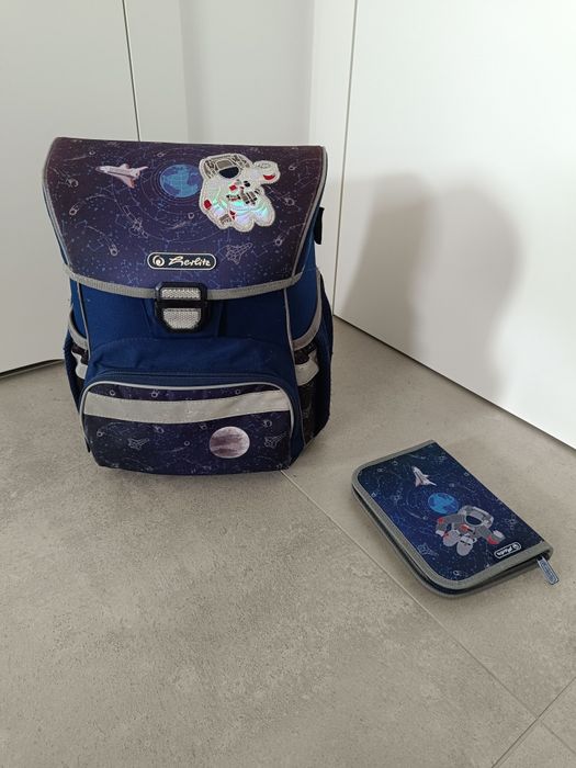 Plecak tornister szkolny klasa 1 - 3 herlitz worek na buty