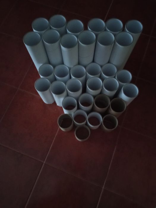 Rolos papel para trabalhos manuais