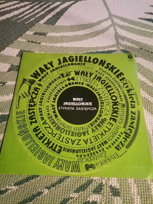 Płyta winylowa. Wały jagiellońskie. Etykieta zastępcza.