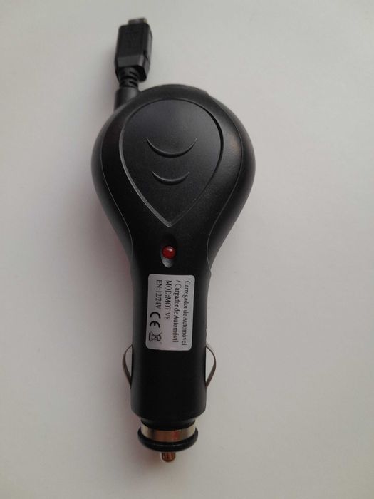 Carregador isqueiro automóvel mini USB
