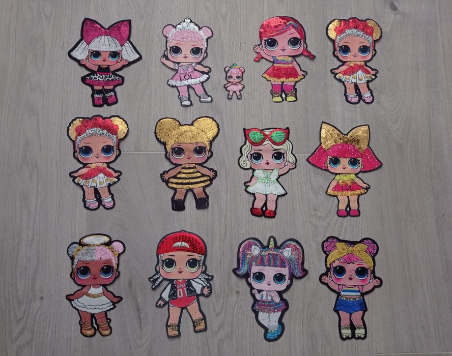 Naszywki LOL Surprise / laleczka / lalka / naszywka