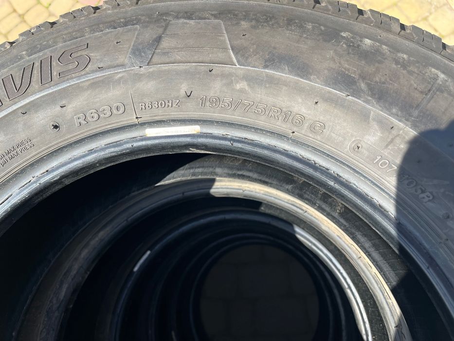 Резина Bridgestone duravis, літо 195/75R16 C