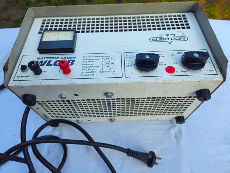Ładowarka - WLG 8 prostownik 6-48V -używany - sprawny