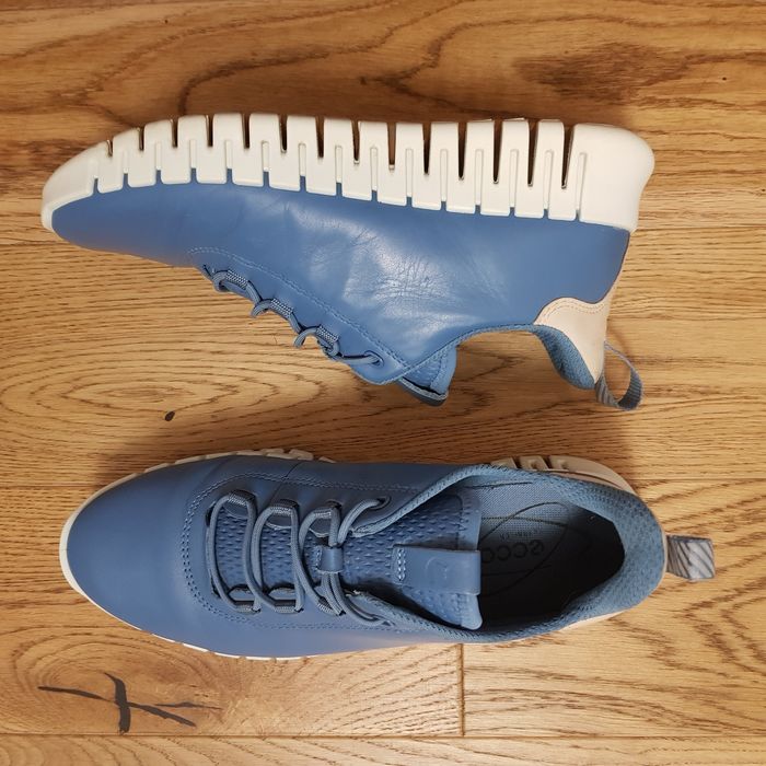 ECCO Gruuv Sneakersy Trampki Półbuty 40 wkł. 26,7 cm Skóra naturalna Odblaski
