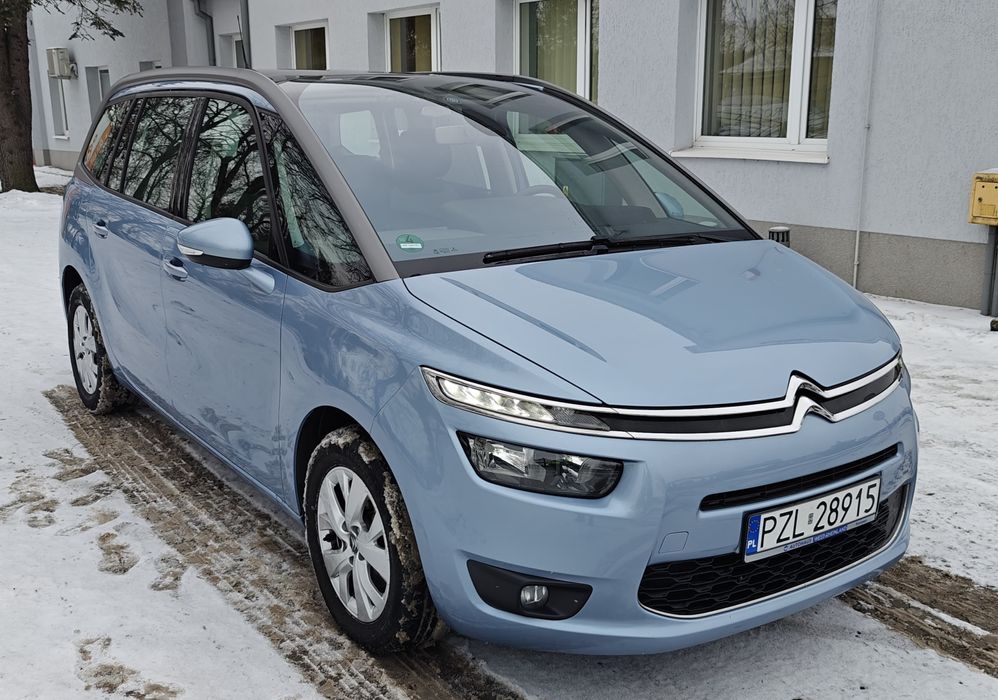 Citroen C4 Grand Picasso 1.6BlueHDi 120KM Panorama 7osob Navi Piękny !