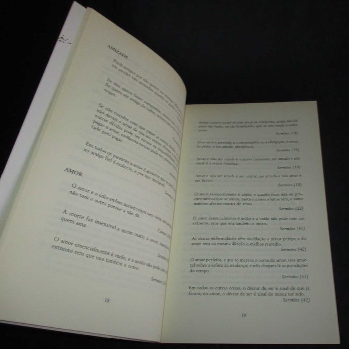 Livro Citações e Pensamentos de Padre António Vieira