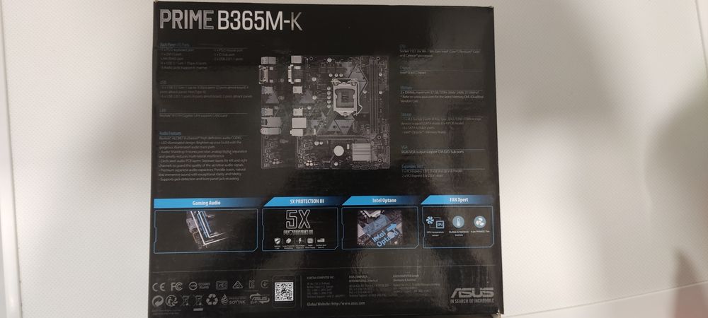 ASUS prime B365M-K