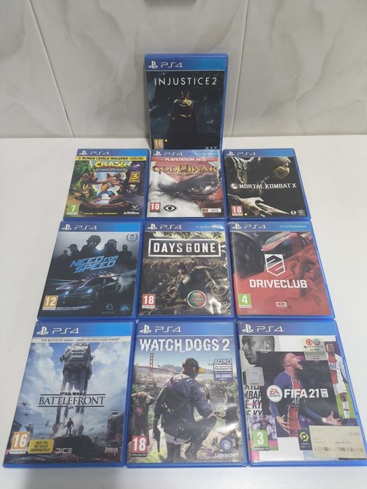 Jogos para ps4 ps5 disponíveis