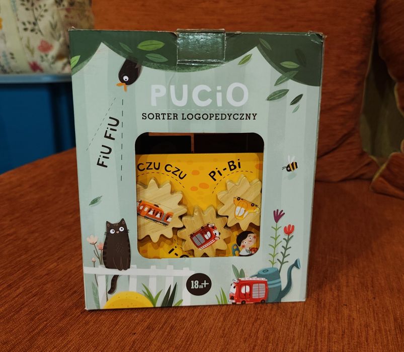 Pucio. Sorter logopedyczny.