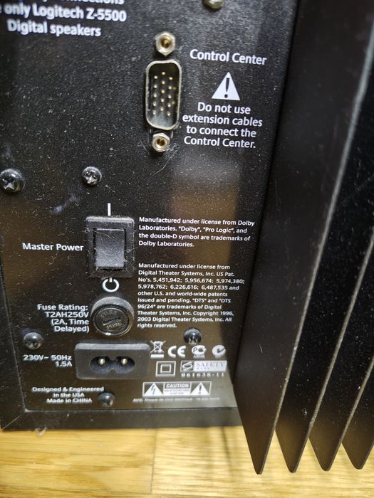 Акустична система 5.1 Logitech Z-5500 digital