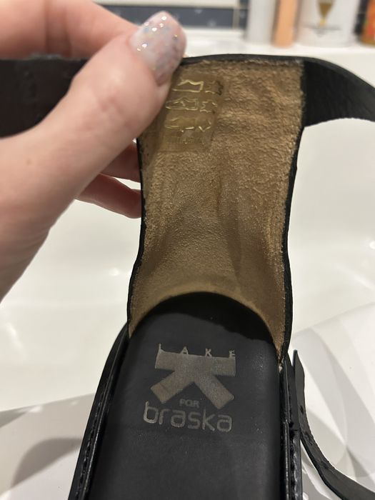 Босоножки braska кожа