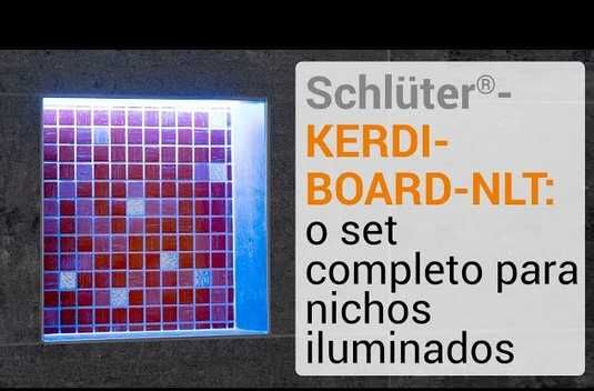 Schlüter®-KERDI-BOARD-NLT 3000K (branco quente], 3 unidades, NOVO