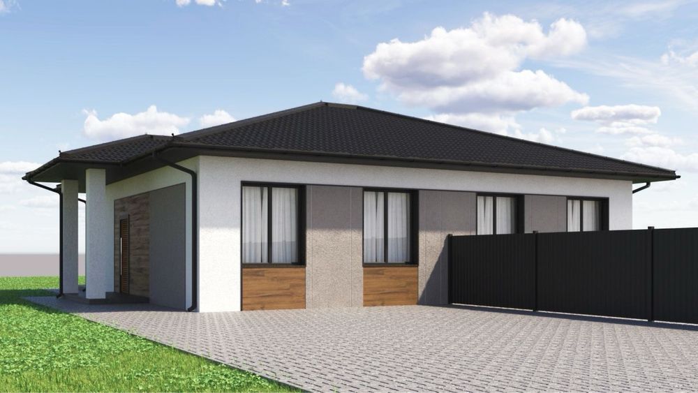 Будинок-дуплекс по ціні квартири біля озера