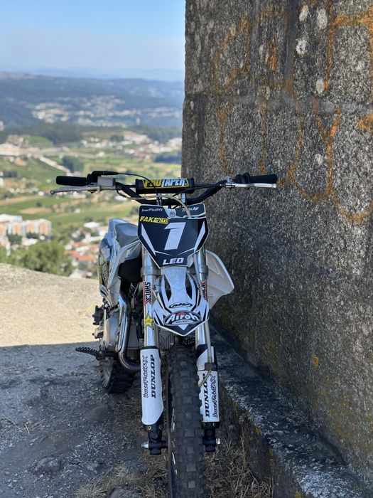 vendo pitbike ou troco por outra mota