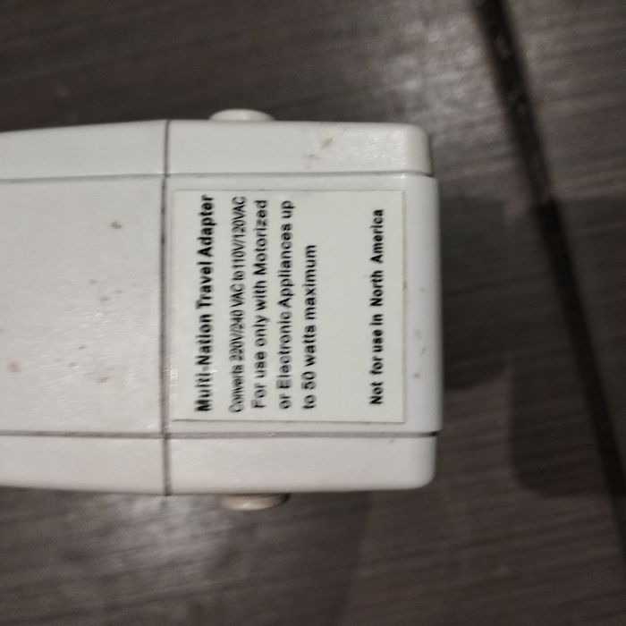 Przejściówka adapter gniazdka Europa