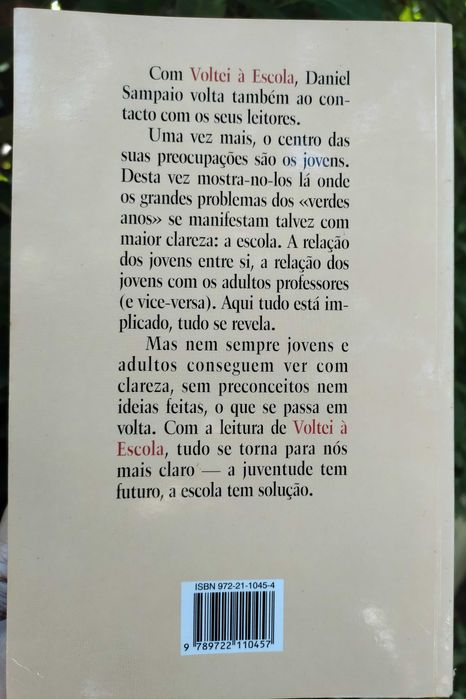 Voltei à Escola (Daniel Sampaio)