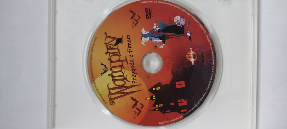 Film rysunkowy DVD dla dzieci Wampiry