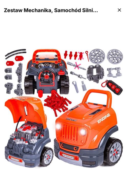 Auto do Rozkręcania/zestaw mechanika