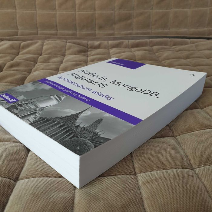 Node.js, MongoDB, AngularJS. Kompendium wiedzy | jak nowa, nieużywana