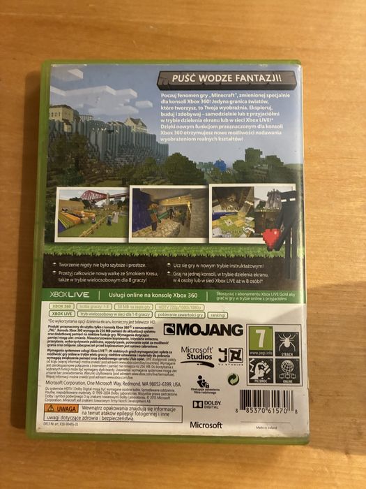 Minecraft xbox 360
