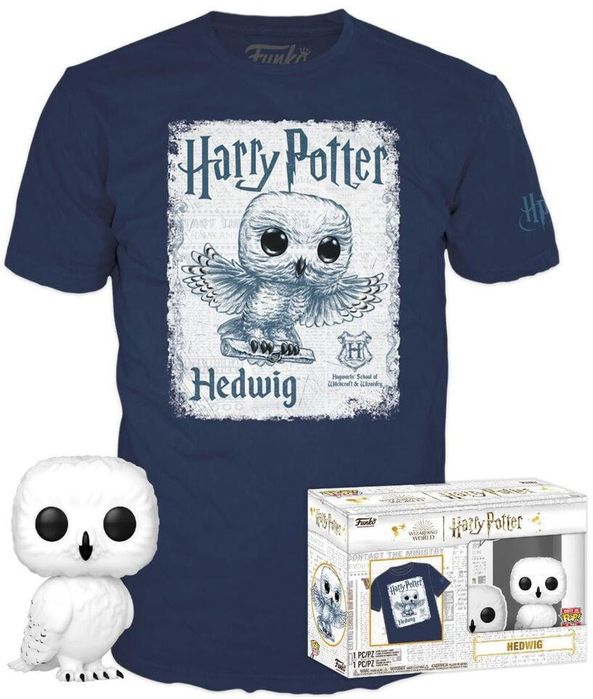 Figura Pop! Hedwig Harry Potter c/ Camisola Tamanho M - FUNKO