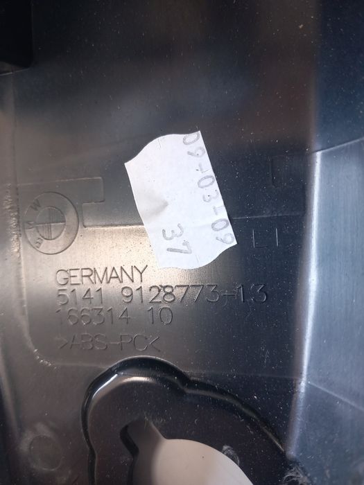 Componente capota painel esquerda e direita BMW 1 E88