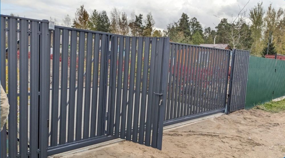 Виготовленням воріт,відкатні , розпашні