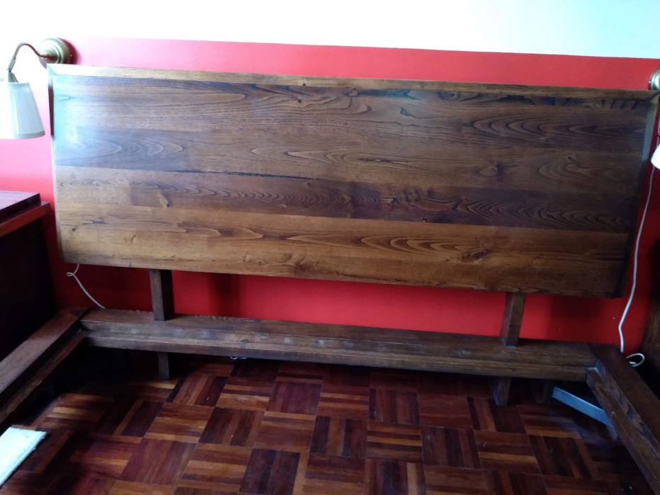 Vendo conjunto cama + estrado