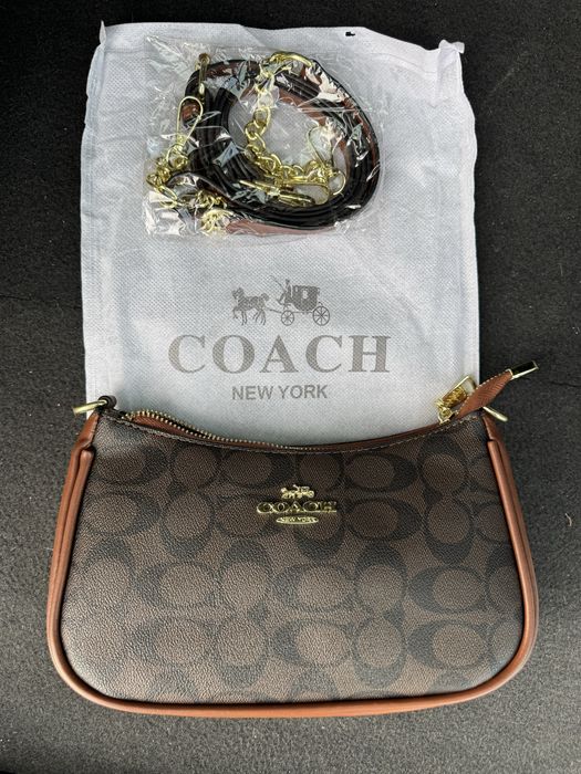 Carteira Coach Castanha