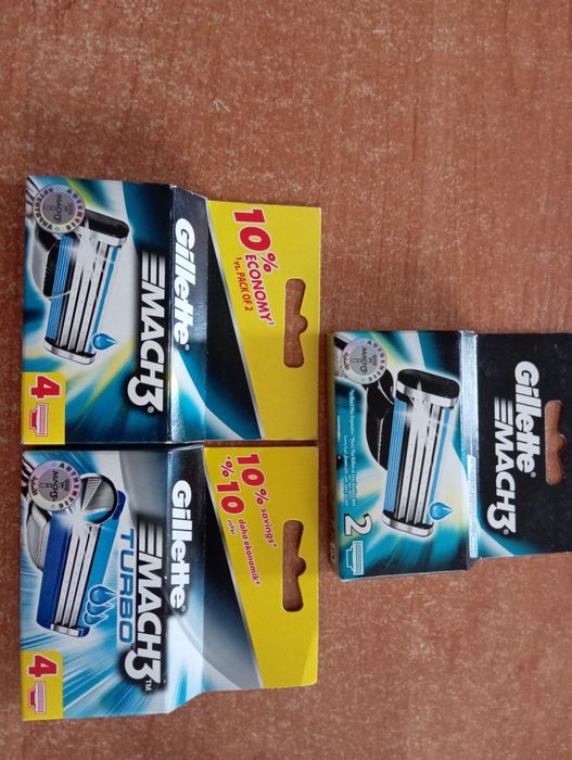 Wkłady do Gillette mach 3