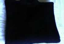 Camisola de Inverno Preta (100% lã, XXL, NOVA)