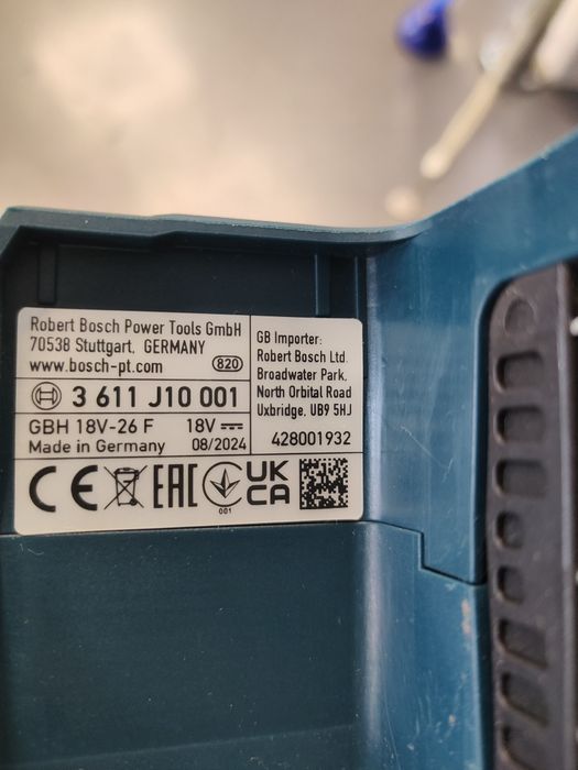 W2//Bosch/ Professional GBH 18V-26F Młotowiertarka SDS/ Nowa  Szczecin