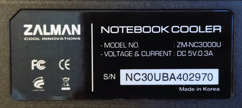 Cooler para portátil | Notebook cooler da Zalman